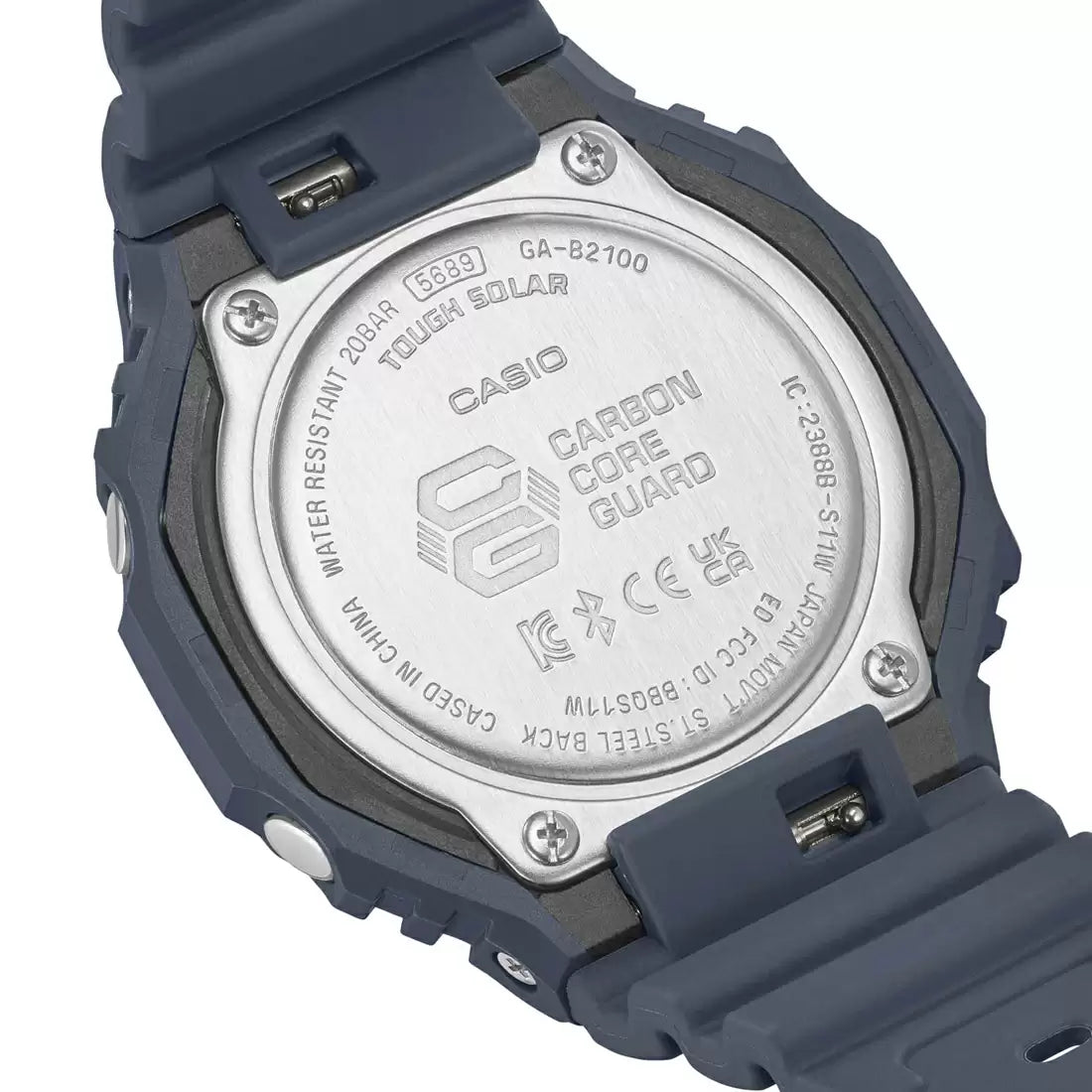 Casio Analog-Digital Black & Resin Men's Watch G1243