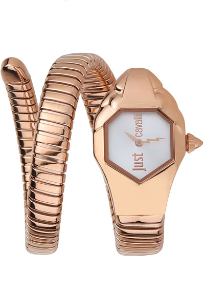 JUST CAVALLI Analog Silver & Stainless Steel Women's Watch JC1L001M0065