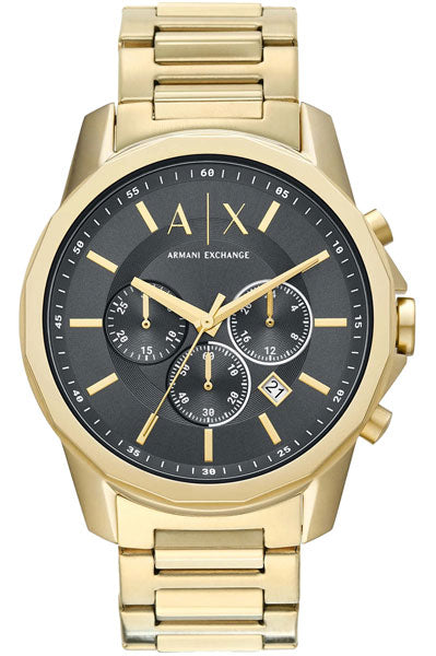 Armani Exchange Chronograph Grey & Stainless Steel Men's Watch AX1721
