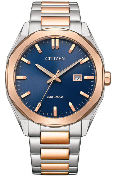 Citizen Analog Blue & Stainless Steel Men's Watch BM7606 84L