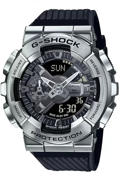 Casio Analog-Digital White & Resin Men's Watch G1051