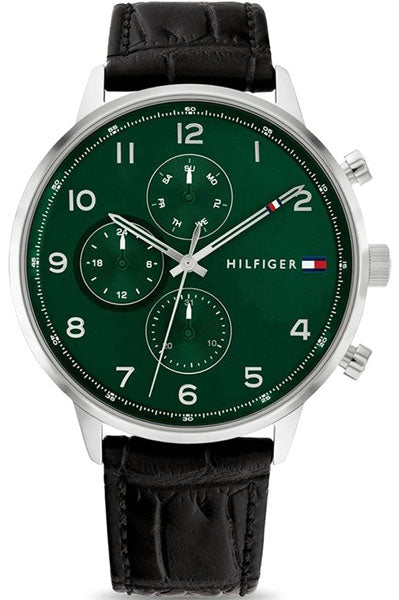 Chronograph Green & Leather Men's Watch TH1791985