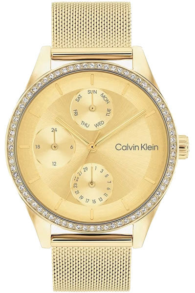 Analog Gold & Stainless Steel Wowen's Watch 25100111