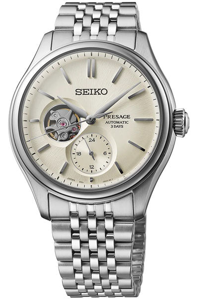 Seiko Presage Classic Series ‘Shiro-iro’ Open heart - SPB469J1