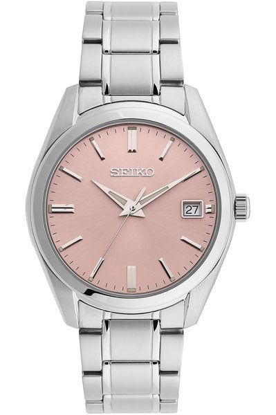 Seiko Analog Brown & Metal band Men's Watch SUR523P1