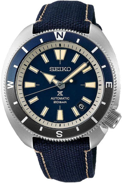 Seiko Analog Blue & Polyester Men's Watch SRPG15K1