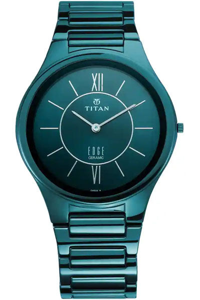 Analog Blue & Ceramic Men's Watch NQ1696QC03