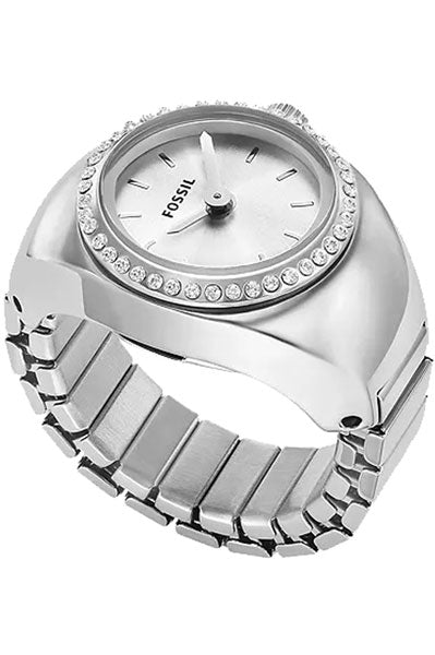Fossil  Silver & Stainless Steel Women's Watch ES5321