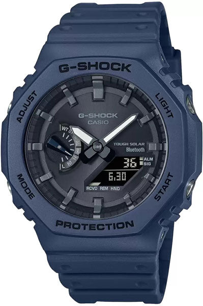 Casio Analog-Digital Black & Resin Men's Watch G1243