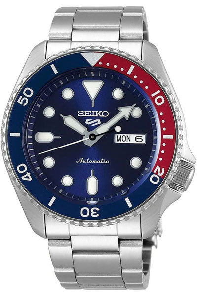 Seiko Analog Blue & Stainless Steel Men's Watch SRPD53K1