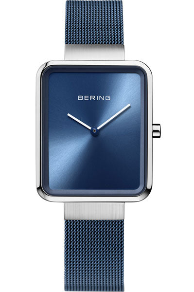 Bering  Blue & milanese Women's Watch 14528 307