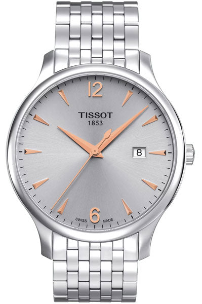 Silver & Stainless Steel Unisex Watch T0636101103701