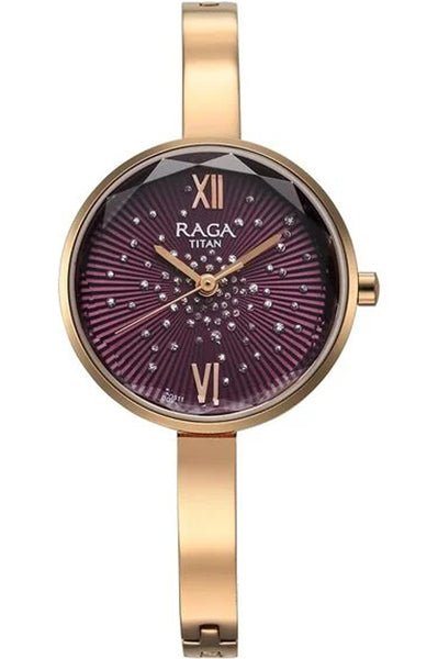 Analog Purple & Metal Women' NS95271WM01