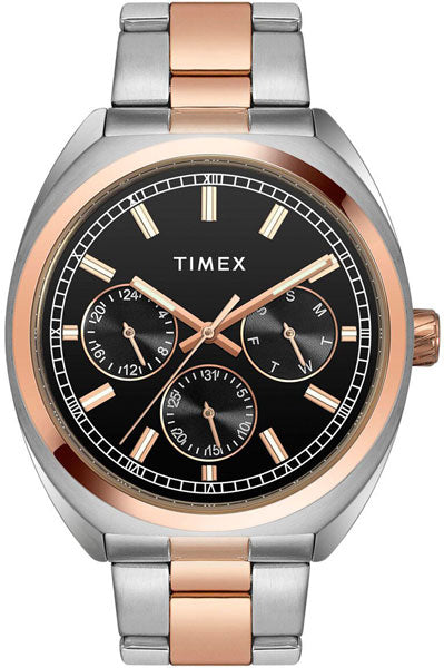 Analog Black & Stainless Steel Men's Watch TWEG22302