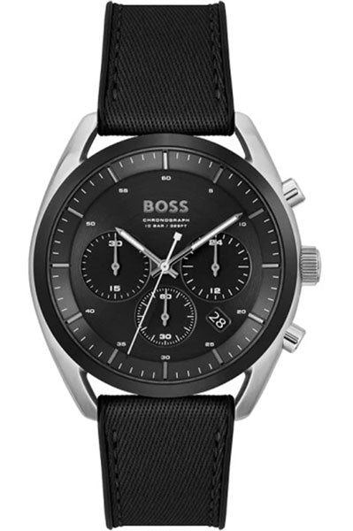 Hugo Boss Analog Black & Silicone Men's Watch 1514091