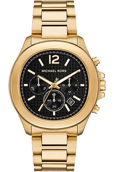 Michael Kors Chronograph Black & Stainless Steel Men' MK9192