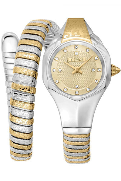 Just Cavalli Analog Brown & Stainless Steel Women's Watch JC1L270M0055