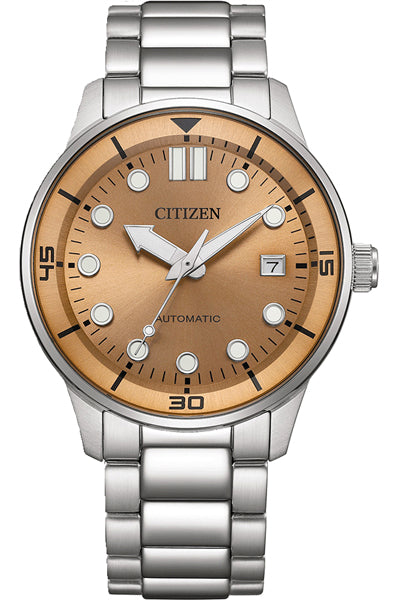 Citizen Analog Blue & Stainless Steel Men' NJ0191 83X