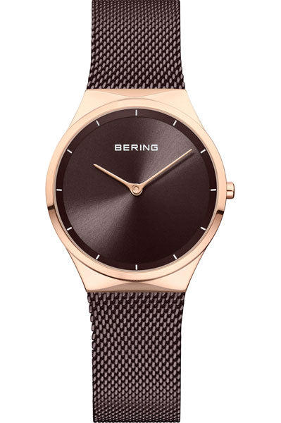 Bering Brown Analogue Women’s Watch 12131 265
