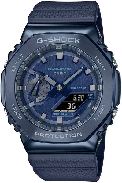 Casio Analog-Digital Blue & Resin Men's Watch G1162