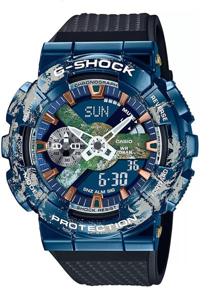 Casio Analog-Digital Blue & Resin Men's Watch G1341