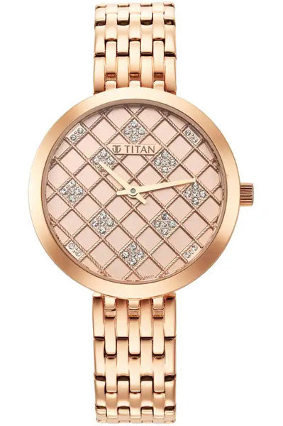Analog Rose Gold &  Women's Watch NQ95163WM01