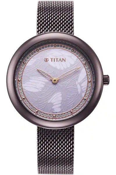 Analog Purple &  Women's Watch 95210QM01
