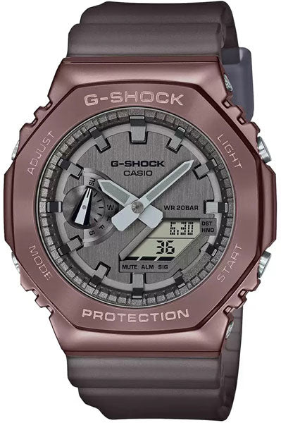 Casio Analog-Digital Grey & Resin Men's Watch G1214