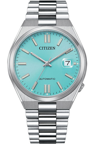 Citizen Analog Blue & Stainless Steel Men's Watch NJ0151 88M
