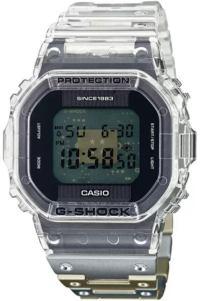 CASIO Digital Black & Stainless Steel Men's Watch G1440
