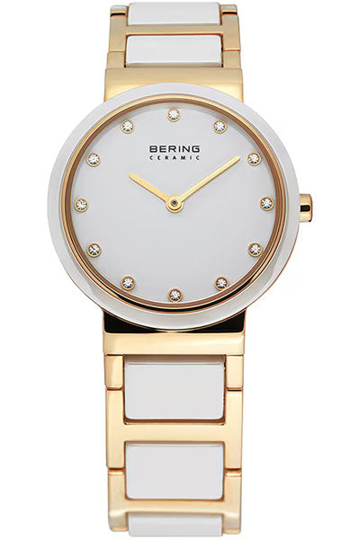 White & Ceramic Women's Watch 10725 751