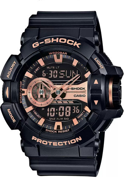 Casio Analog-Digital Black & Resin Men's Watch G650