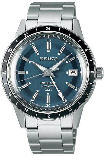 Seiko Analog Blue & Metal band Men's Watch SSK009J1
