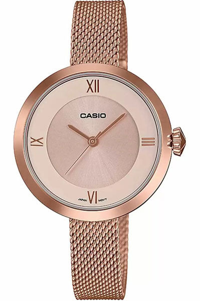 Analog Rose Gold & Stainless Steel Women's Watch A1852