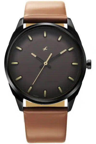 Fastrack Analog Brown & Leather Men's Watch 3273NL03