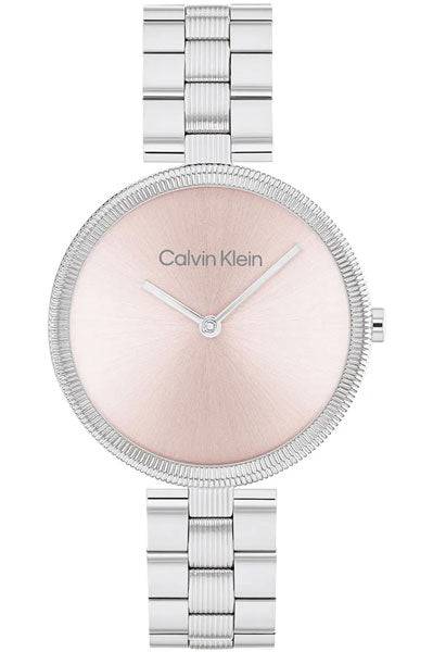 Quartz Female Analog Light Blush Stainless Steel Watch 25100015