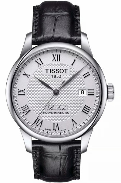 TISSOT Analog Silver & Leather Men's Watch T0064071603300