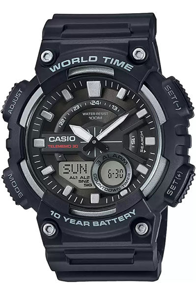 Black Analog-Digital - Men's Watch AD207