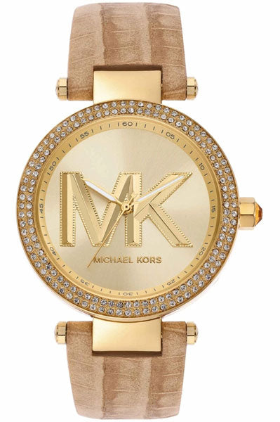 Michael Kors  Gold & Leather Women's Watch MK4725
