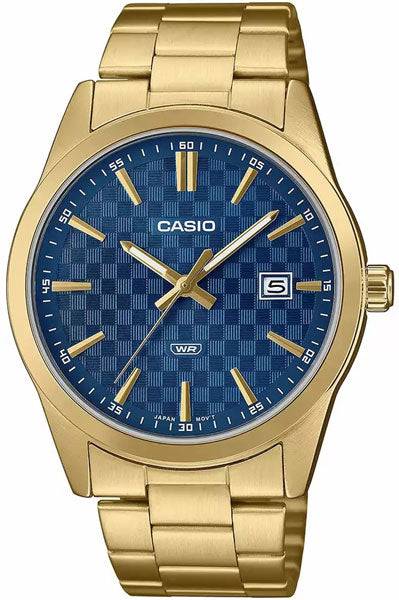 CASIO Analog Blue & Stainless Steel Men's Watch A2245