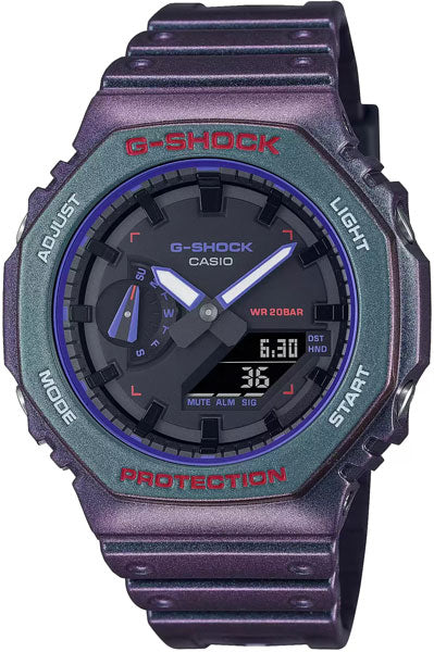 Casio Analog-Digital Black & Resin Men's Watch G1496