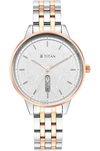 Analog Silver & Stainless Steel Women' NS2648KM01