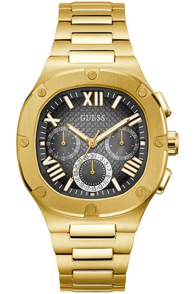 Guess  Black & Stainless Steel Men's Watch GW0572G2