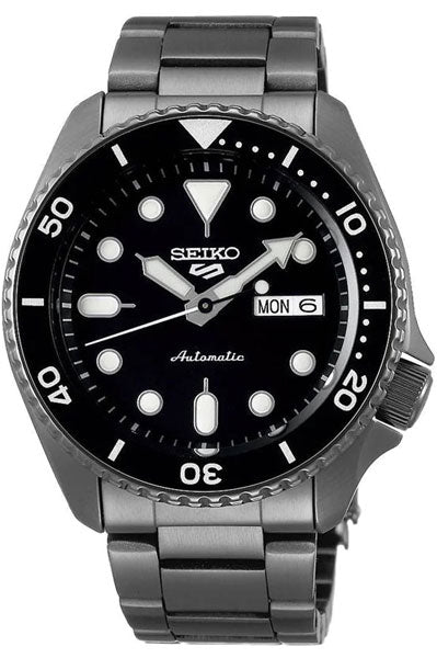 Seiko Analog Black & Stainless Steel Men's Watch SRPD65K1