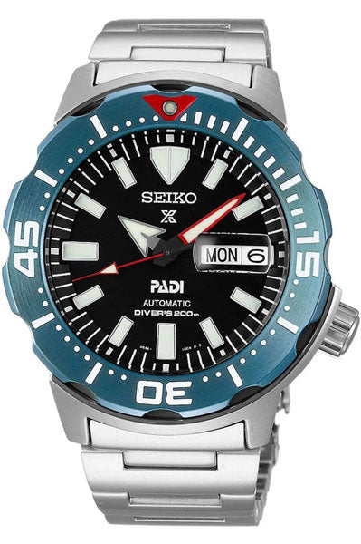 Seiko Analog Black & Stainless Steel Men's Watch SRPE27K1