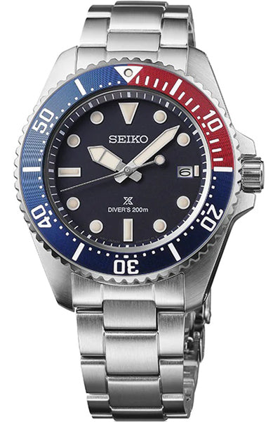 Seiko Analog Blue & Stainless Steel Men' SNE595P1