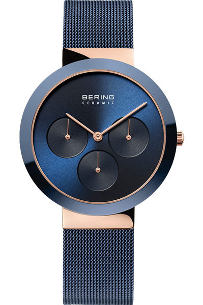 Bering  Blue & milanese Women's Watch 35036 367