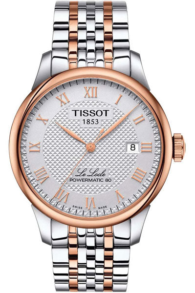 Silver & Stainless Steel Men's Watch T0064072203300