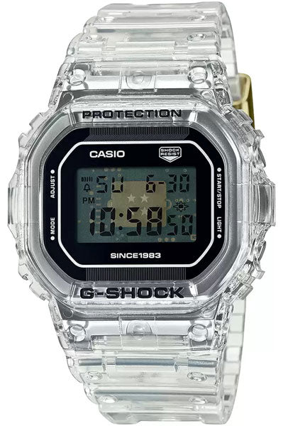 CASIO Digital Black & Resin Men's Watch G1438