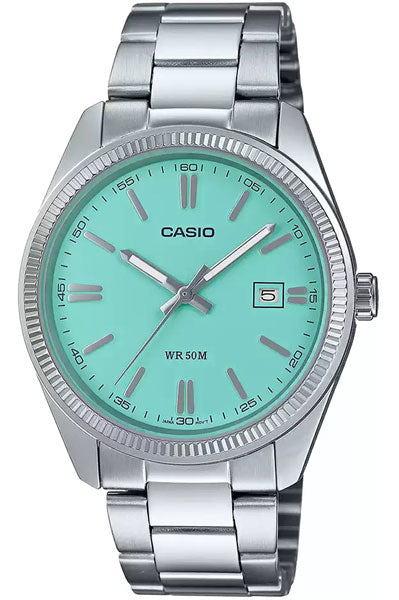 CASIO Analog sky blue & Stainless Steel Men's Watch A2225